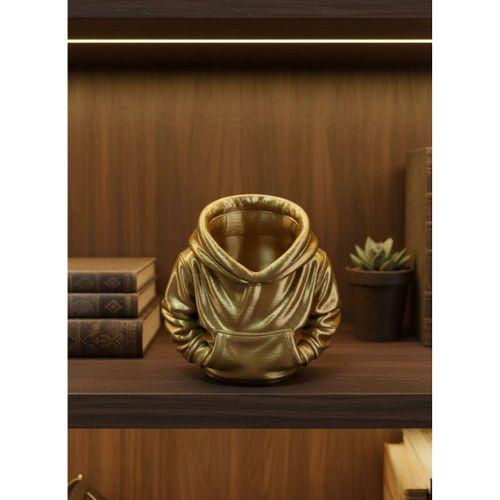 Gold Hoodie Kalemlik 10x10 Cm Masa Üstü Düzenleyici