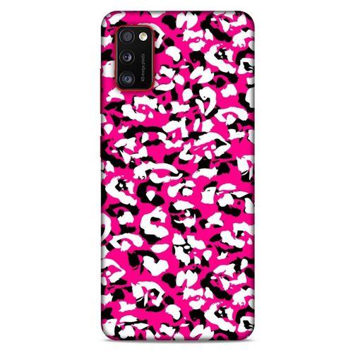 Samsung Galaxy A41 Uyumlu Kılıf Pembe Delisi (31) TPU Kılıf Kamuflaj