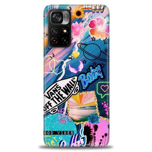 Xiaomi Redmi Note 11 Pro Plus Kılıf HD Baskılı Kılıf - Happy Vans + Tam Ekran Koruyucu