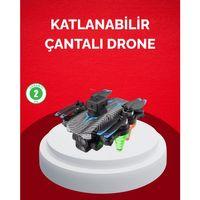 Katlanabilir Drone 1080p Kamera 0-100m Uçuş Mesafeli