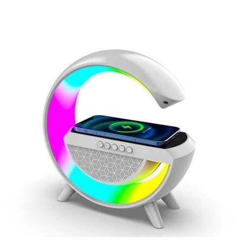 Akıllı Masa Lambası Hoparlör Led Işık Kablosuz Şarj