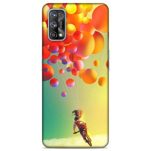 Lopard Oppo Realme 7 Pro Uyumlu Kılıf Manipülasyon ☻ (39) Liquid Crystal Kılıf Baskılı