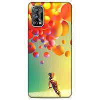 Lopard Oppo Realme 7 Pro Uyumlu Kılıf Manipülasyon ☻ (39) Liquid Crystal Kılıf Baskılı