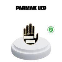 176 Led Amber Renkli El Hareketiyle Kontrol Edilen Motosiklet Dönüş Sinyali