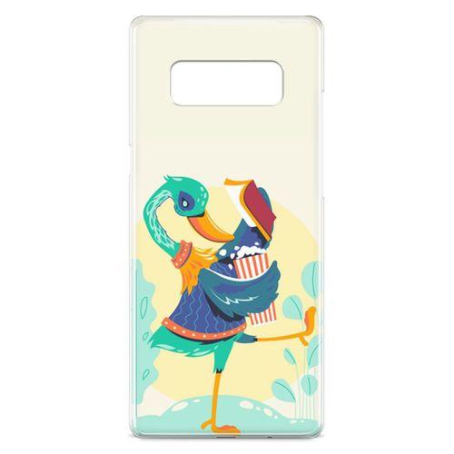 Samsung Galaxy Note 8 Kılıf Entel Ördek Arka Kapak Koruma Desenli Full Koruyucu