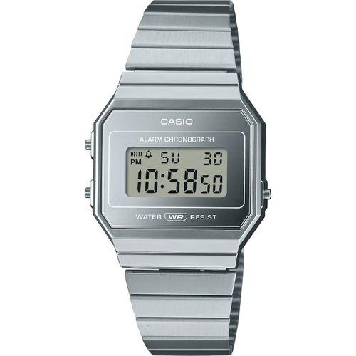 Casio A700WEV-7ADF Retro Quartz Dijital Gri 36 mm Erkek Kol Saati