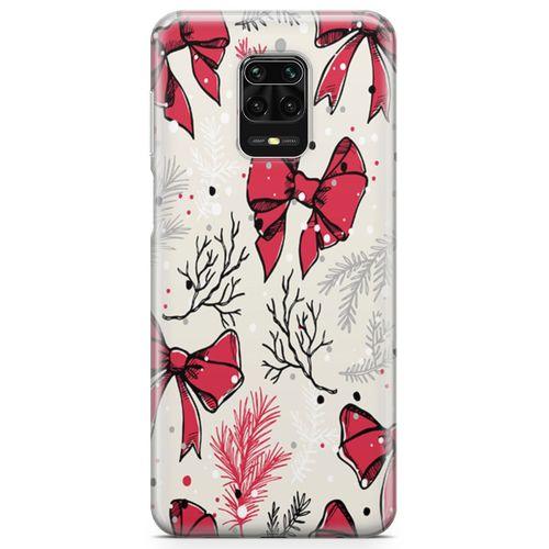 Xiaomi Redmi Note 9s Kılıf Papyon Arka Kapak Koruma Desenli Full Koruyucu
