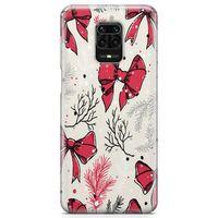 Xiaomi Redmi Note 9s Kılıf Papyon Arka Kapak Koruma Desenli Full Koruyucu