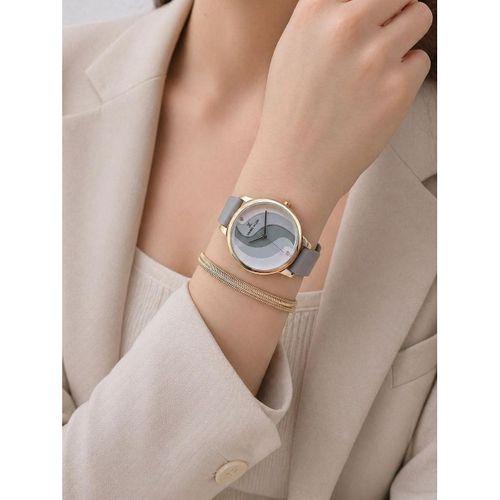 Daniel Klein Deri Kordonlu 2 Yıl Garantili 3 Atm Suya Dayanıklı Kadın Kol Saati+Bileklik BD.12559.X1