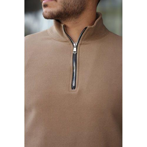 Erkek Zip Yaka Polar Sweat