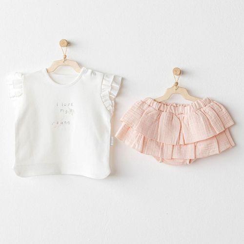 Andywawa Andywawa AC25522 Love Family 2'Li Takım Salmon
