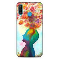 Lopard Huawei P30 Lite Uyumlu Kılıf Manipülasyon ☻ (46) Core Armor Kılıf Desenli