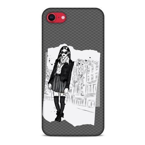 Sokak Modası 67 Apple iPhone SE 2020 Kılıf Desenli Silikon