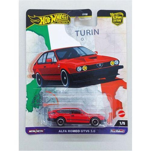 Hot Wheels Premium Alfa Romeo Gtv6 3.0 World Tour 2024 Özel Model Araba-HRV80