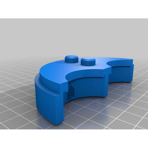 Tamamen 3D baskılı fraktal mengene, sonrası işlem yok!
