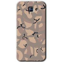Galaxy A8 2016 Kılıf HD Desen Baskılı Arka Kapak - Kamuflaj 6 + Kırılmaz Cam