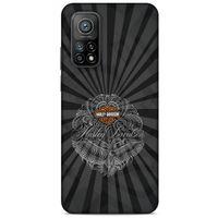Xiaomi Mi 10T Pro 5G Uyumlu Kılıf Motorsiklet (40) Fit Silikon Kılıf Harley
