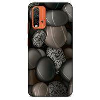 Lopard Xiaomi Redmi 9T Uyumlu Kılıf Taşlı (8) Baskılı Kılıf