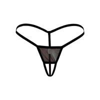 Büyük Beden Fantazi İç Giyim Ağı Açık Fantezi G String