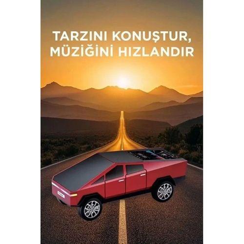 D68 Cyber Model Araba Tasarımlı Bluetooth Hoparlör 15w Güçlü Ses Rgb Led /tws/usb Kırmızı