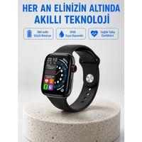Yüksek Çözünürlüklü 1 9" Akıllı Saat – 5-6 Gün Aktif Kullanım, Şık Ve Modern Tasarım