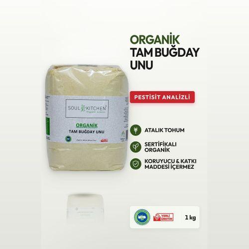 Organik Tam Buğday Unu 1000gr