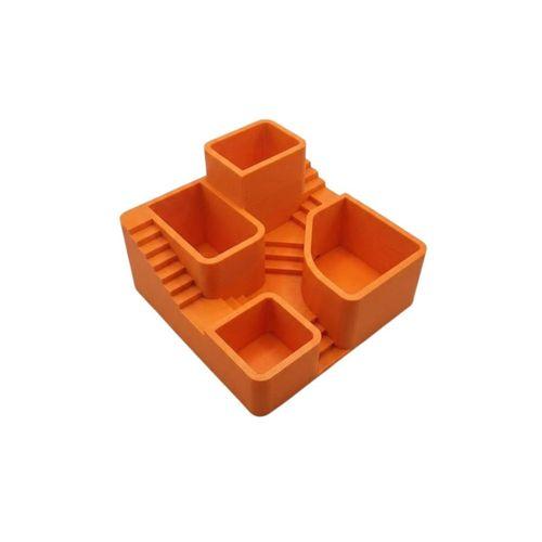 3d Baskı Çoklu Kaktüs Ve Sukulent Saksı Seti Şık Tasarım Dekoratif Bitki Düzenleyici