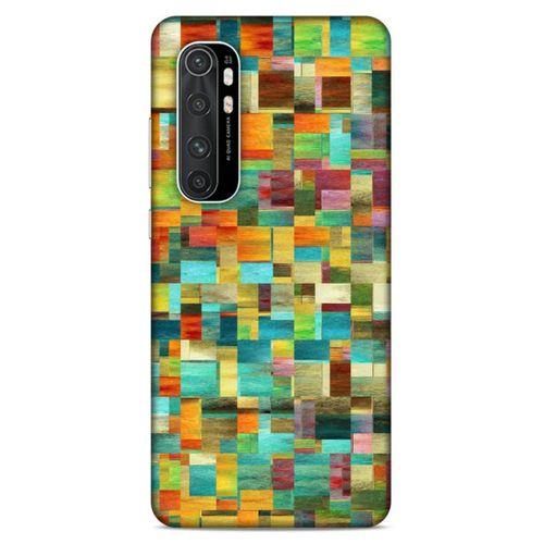 Lopard Xiaomi Mi Note 10 Lite Uyumlu Kılıf Soyut Sanat (50) Desenli Shockproof Kılıf