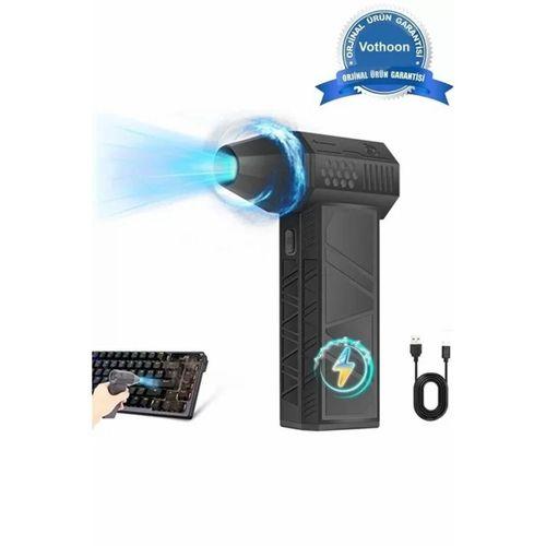 Turbo Jet 130000rpm Şarjlı Turbo Jet Şiddetli Fan Güçlü Hava Üfleyici Araç Süpürgesi 4000 Mah 52m/sec