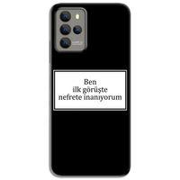 Omix X700 Kılıf HD Yazı Baskılı Silikon Arka Kapak - Yazı 13