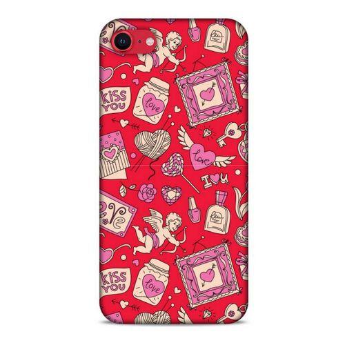 Pop Culture Kırmızı Apple iPhone SE Kılıf