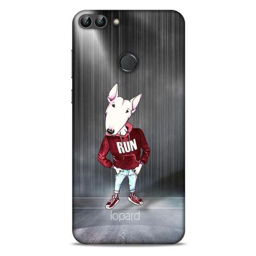Huawei Psmart Kılıf FunnyMaX (41) Tank Kılıf Gri Bull Teriyer