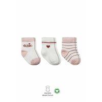 3'lü Penye Boy And Girl Soket Çorap Bs10114 Pembe