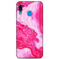 Mermer Pembe Samsung Galaxy Note 10 Plus Kılıf