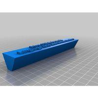 Kişiye Özel İsim Plakası (Bu ürün Sadece Plastik parçadır - Almadan Önce Soru Sorabilirsiniz)