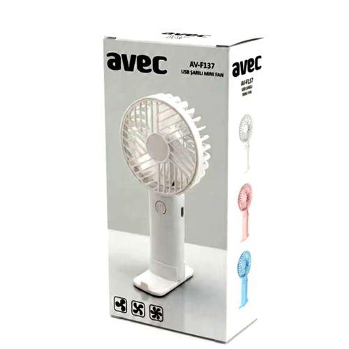 Avec Şarjlı Mini Fan Av-F137 Soğutucu