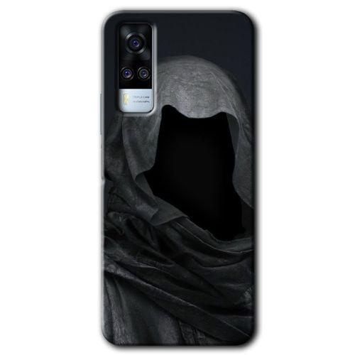 Vivo Y53s Kılıf HD Desen Baskılı Arka Kapak - Death