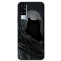 Vivo Y53s Kılıf HD Desen Baskılı Arka Kapak - Death