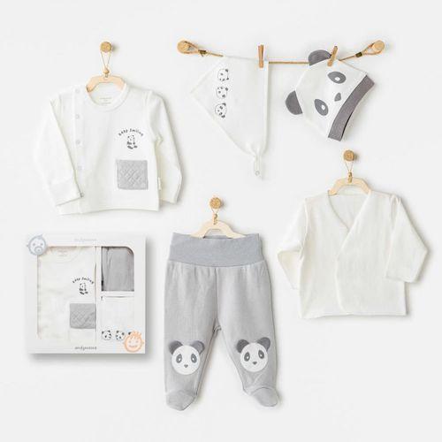 Andywawa AC26020 Keep Smiling 5'li Hastane Çıkışı Grey