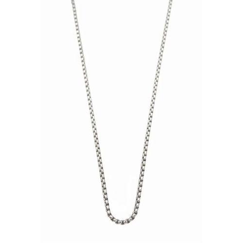 Yılan Zincir Kolye - 45 cm - Gümüş