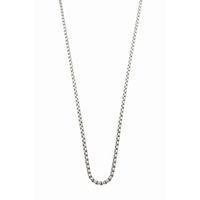 Yılan Zincir Kolye - 45 cm - Gümüş