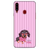 Animax Pembeci Köpek Samsung Galaxy A20s Kılıf Desenli Silikon