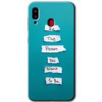 Samsung Galaxy A30 Kılıf Baskılı Kapak - Want You + 5D Tam Kaplayan Cam