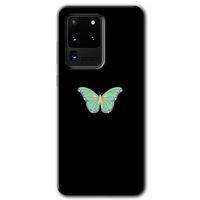 Galaxy S20 Ultra Kılıf HD Desen Baskılı Arka Kapak - Butterfly Tree