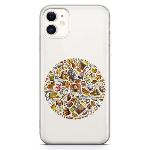 Apple iPhone 11 Kılıf Öğretmenler Günü Hediyesi Arka Kapak Koruma Desenli Full Koruyucu