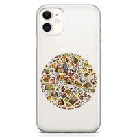 Apple iPhone 11 Kılıf Öğretmenler Günü Hediyesi Arka Kapak Koruma Desenli Full Koruyucu