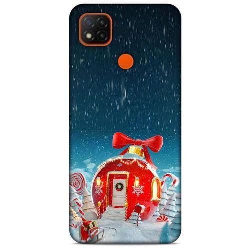 Xiaomi Redmi 9C Kılıf Snowix (9) Kılıf Kırmızı