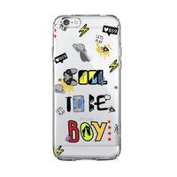 iPhone 6 Plus Cool It Be Boy Premium Şeffaf Silikon Kılıf