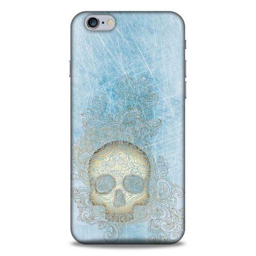 Lopard Apple Iphone 6S Plus Uyumlu Kılıf Tattoo's (18) Telefon Kılıfları Mavi
