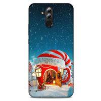 Huawei Mate 20 Lite Kılıf Snowix (1) Kılıfı Kırmızı Beyaz